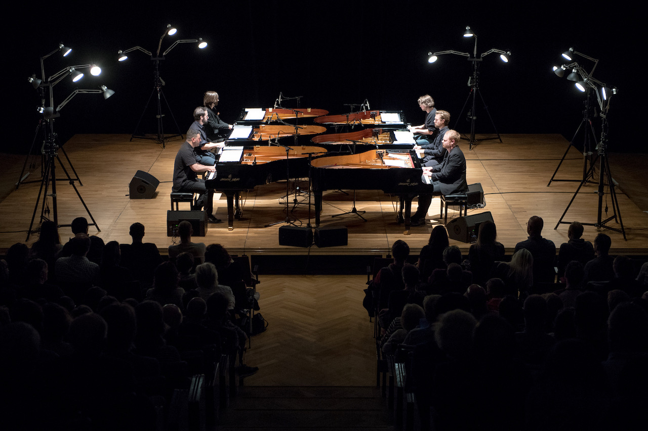 Steve Reich Six Pianos Events Koncertzāle "Latvija"